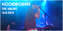 Hookworms live at The Haunt, Brighton